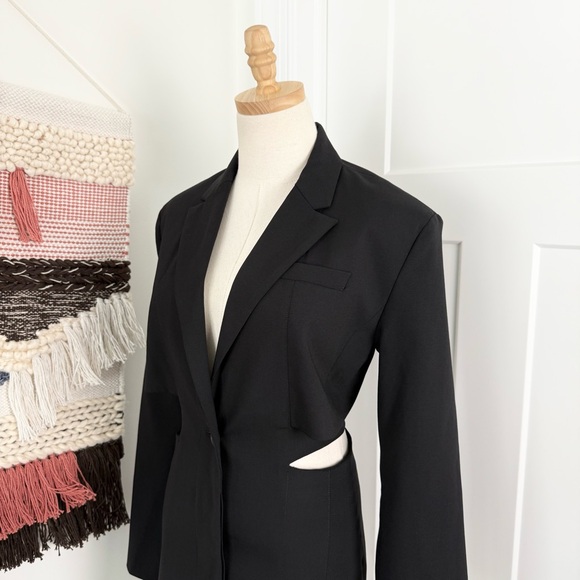JACQUEMUS La Robe Bari Blazer Dress Black Sz 36FR 4US NWT - Picture 4 of 14